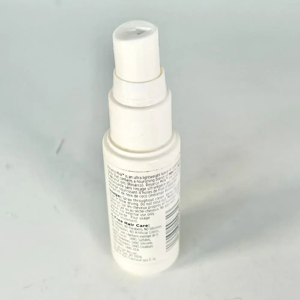 Briogeo Roscarco Milk Reparative Leave-in Hair Conditioning Travel .75 oz New